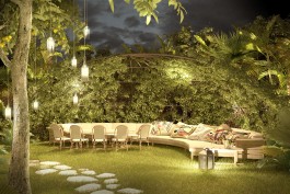 Iluminação paisagismo OMstudio Lighting Iluminação de arquitetura