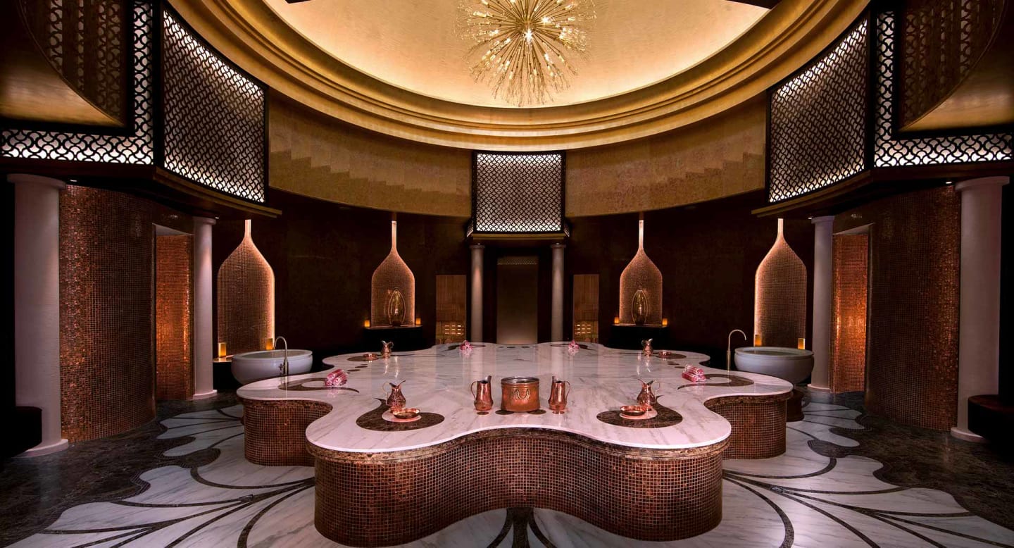 Anantara SpaAbu Dhabi iluminação retail - Omstudio